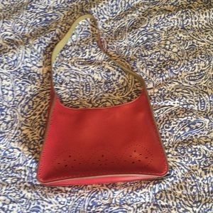 Mondani I New York Red Leather Bag 💼